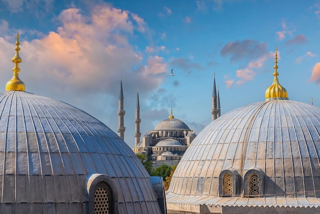 La Moschea Blu della Moschea di Sultanahmet a Istanbul