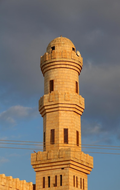 La moschea nell'isola di Hadibo Socotra Oceano Indiano Yemen