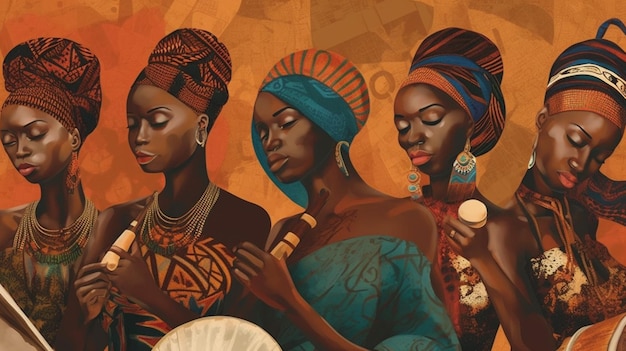 La musica africana è diversificata e piena di anima.