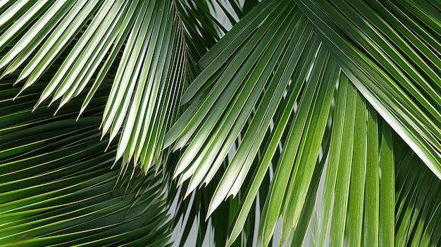 La natura lascia le foglie di palma sullo sfondo