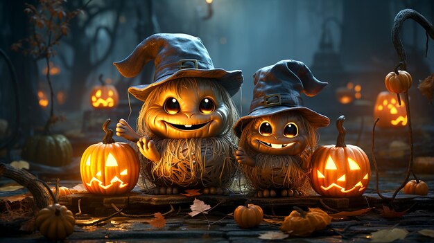 La notte di Halloween la zucca serviva come simbolo dello spirito festivo