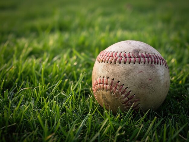 La palla da baseball la sfera per eccellenza del passatempo americano che incarna l'eccitazione della competizione e la gioia senza tempo del gioco dai lanci e dai colpi alle catture e agli home run sul diamante