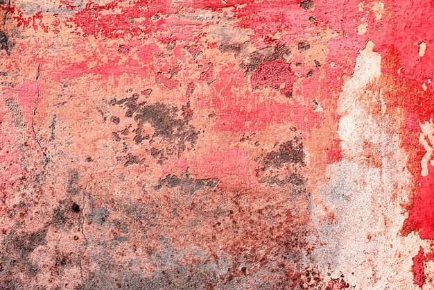 La parete del fondo con stucco ha dipinto la superficie rosa di struttura