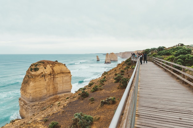 La passerella di Twelve Apostles, in Australia.