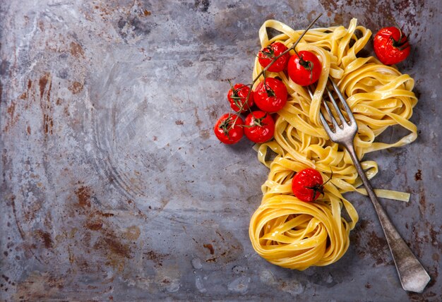 La pasta tagliatelle è tradizionale