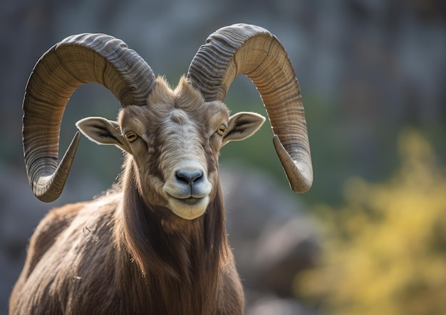 La pecora bighorn è una specie di pecora