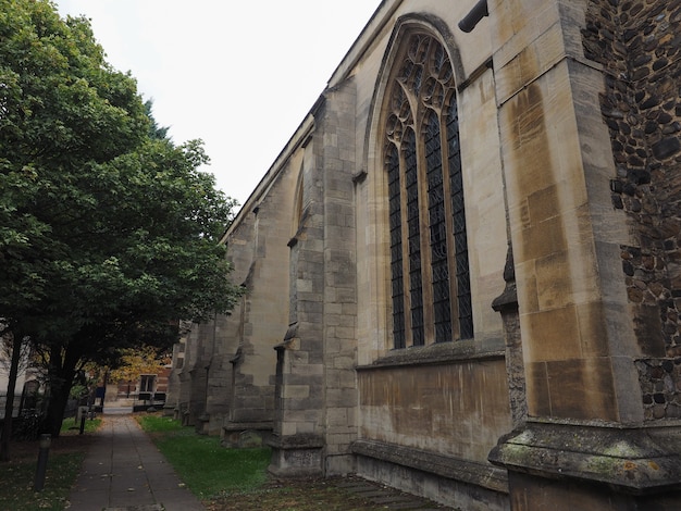 La piccola chiesa di St Mary a Cambridge