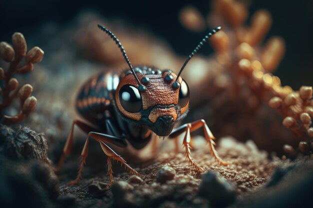 La piccola formica insetto