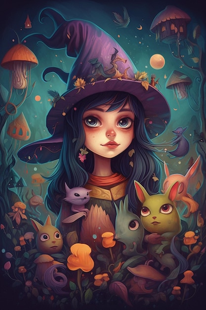 La piccola strega e le creature incantate Un viaggio magico
