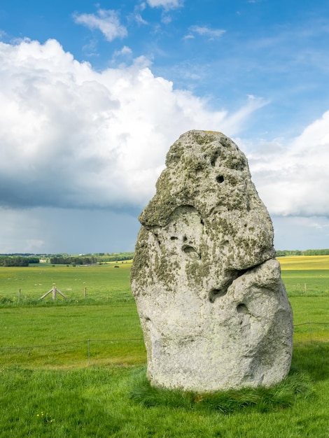 La pietra del tallone è una delle pietre più importanti di Stonehenge, patrimonio mondiale dell'UNESCO in Inghilterra