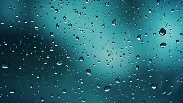 La pioggia sul vetro Le gocce di pioggia sulla finestra