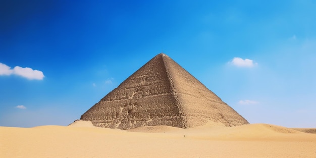 La piramide di Giza è la più grande delle piramidi.