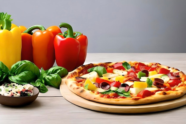 La pizza è un piatto popolare che ha avuto origine in Italia