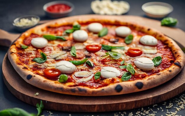 La pizza vettore template gratuiti