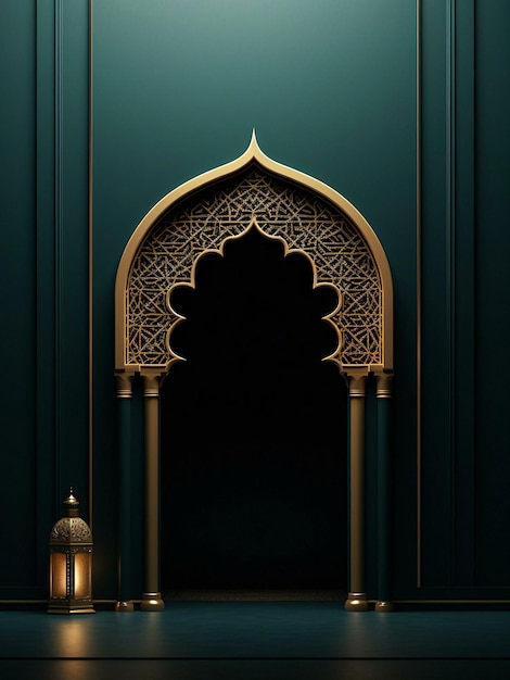 la porta d'oro della moschea l'ingresso alla moschea