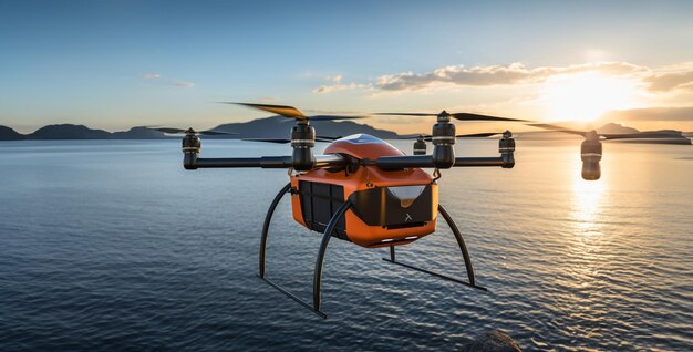 La prima consegna di droni di lusso in mare un enorme successo