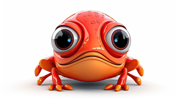 La rana rossa è una rana con la faccia rossa.