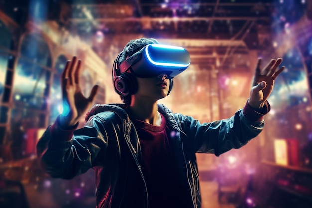 La realtà virtuale immerge l'utente nell'emozionante mondo dei giochi