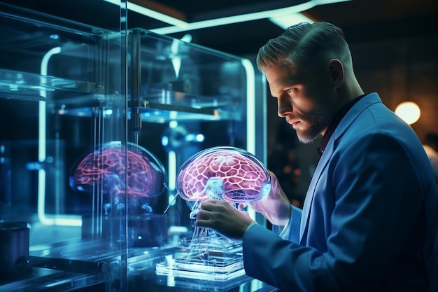 La ricerca medica e robotica collaborano per analizzare l'intelligenza artificiale generativa delle funzioni del cervello umano