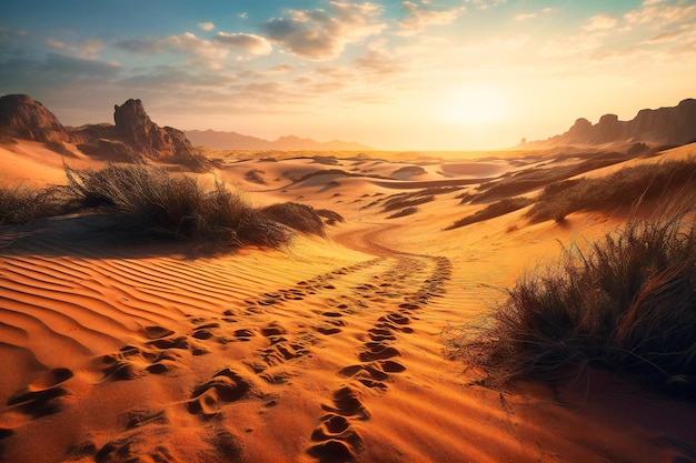 La sabbia dorata si estendeva per chilometri invitando all'esplorazione e al relax a piedi nudi