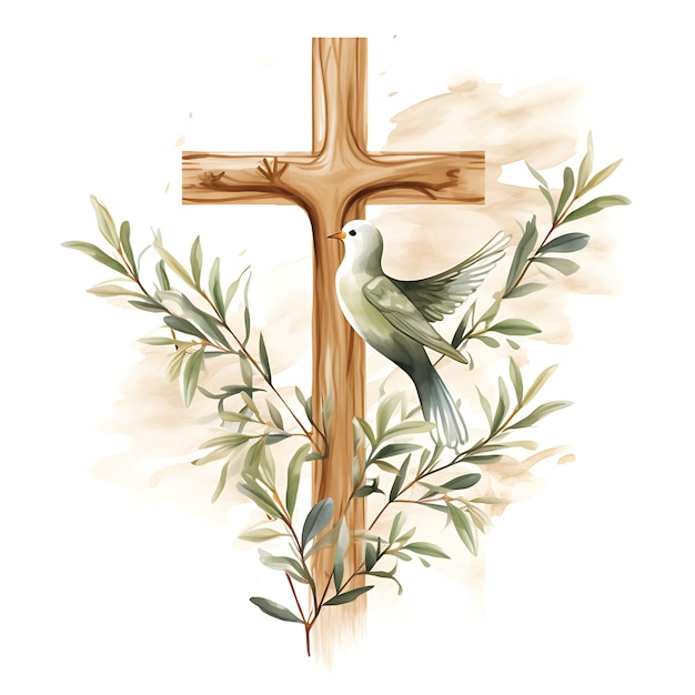 La Santa Croce dell'acquerello celebra la Domenica delle Palme con la gioiosa Domenica delle Palme e le vibrazioni di Domingo de Ramos