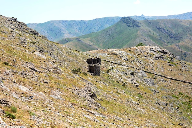 La scala su per la montagna