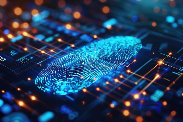 La scansione delle impronte digitali migliora la sicurezza con la tecnologia biometrica e l'integrazione dell'intelligenza artificiale