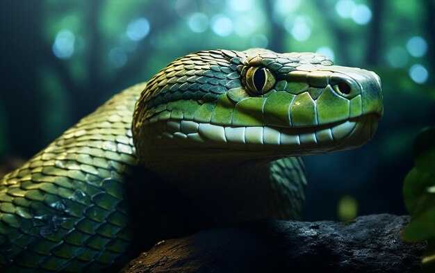 La scoperta dell'anaconda verde