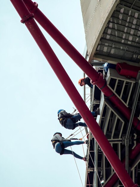 La scultura ArcelorMittal Orbit al Queen Elizabeth Olympic Park di Londra