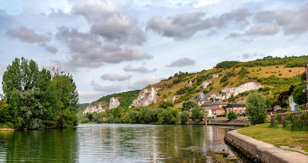 La Senna e Les Andelys, Normandia, Francia