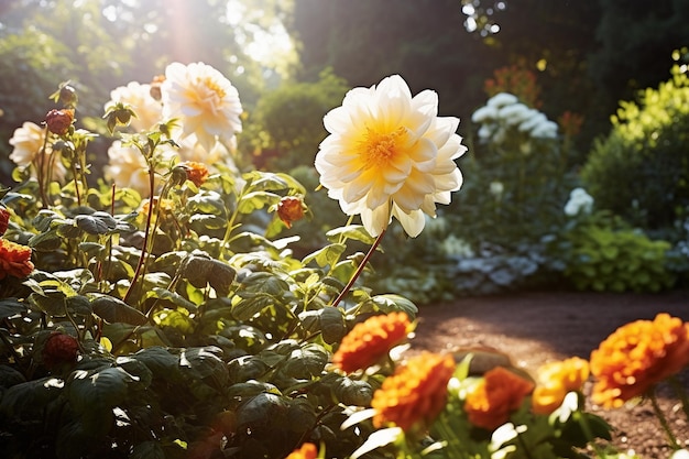 La sinfonia floreale Il fascino melodico del giardino di fiori