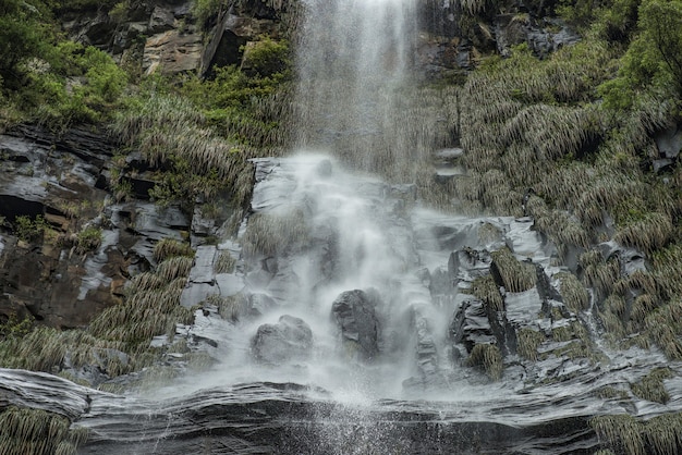 La "Snow Cascade" nella città di Urubici, Santa Catarina, Brasile.