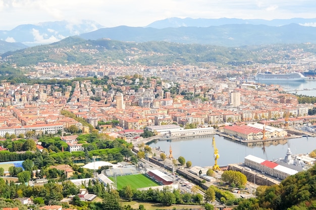 La Spezia Italia Paesaggio urbano di La Spezia Italia