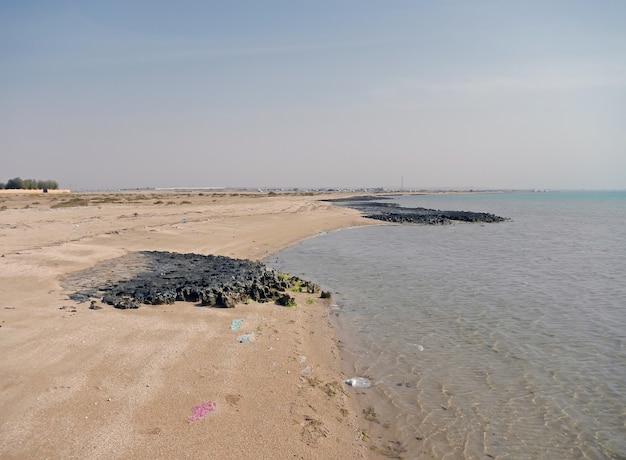 La spiaggia del Mar Rosso in Arabia Saudita