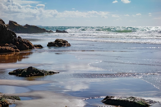 La spiaggia di Bude