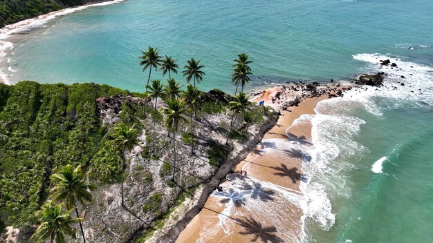 La spiaggia di Coqueirinho a Conde in Paraíba, in Brasile