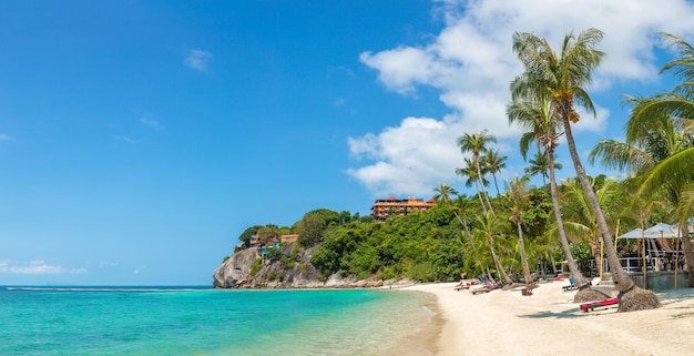 La spiaggia di Leela sull'isola di Phangan,