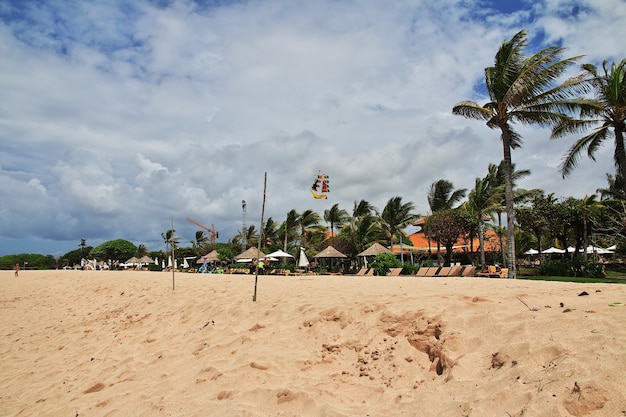 La spiaggia di Nusa Dua, Bali, Indonesia