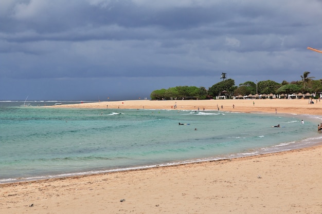 La spiaggia di Nusa Dua, Bali, Indonesia