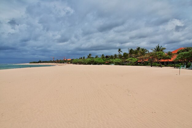 La spiaggia di Nusa Dua, Bali, Indonesia