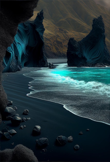 La spiaggia è un bel posto per rilassarsi e godersi il mare.