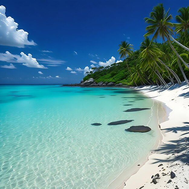 la spiaggia più bella