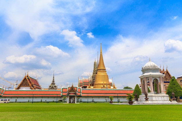 La splendida vista di Wat Phra Kaeo