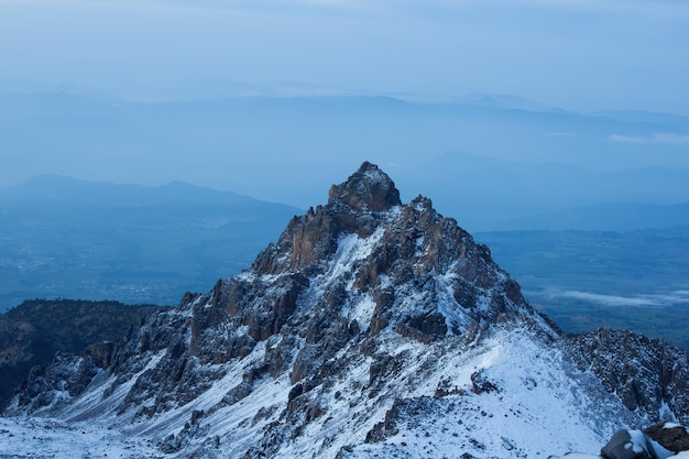 La splendida vista sul Pico de Orizaba