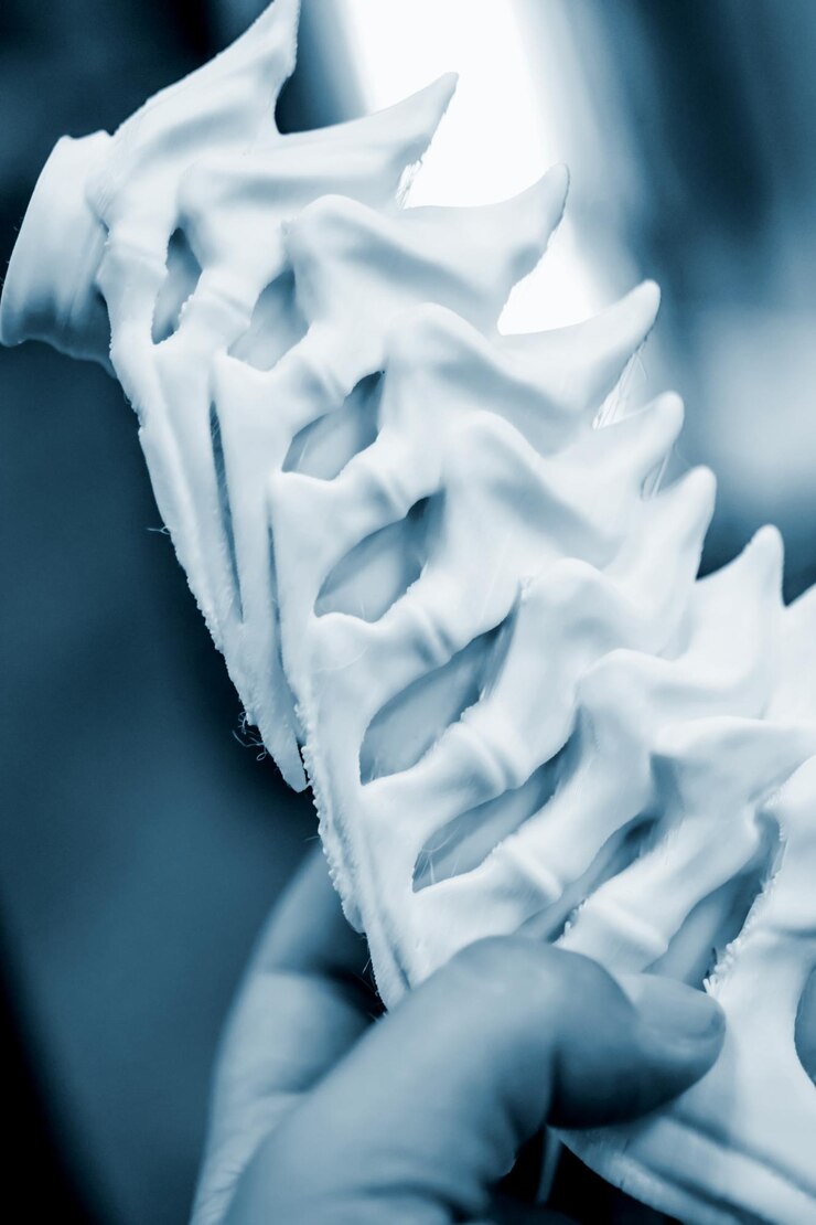 Foto la stampante 3d funziona da vicino. stampante 3d tridimensionale automatica