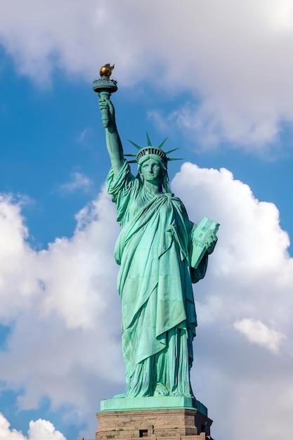 La statua della Libertà a Manhattan New York City