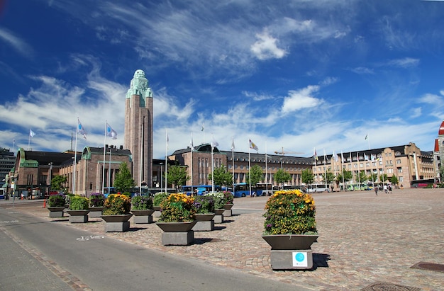 La stazione di Helsinki Finlandia