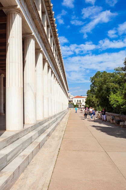 La Stoa di Attalos o Attalus era una stoa nell'Antica Agorà di Atene in Grecia