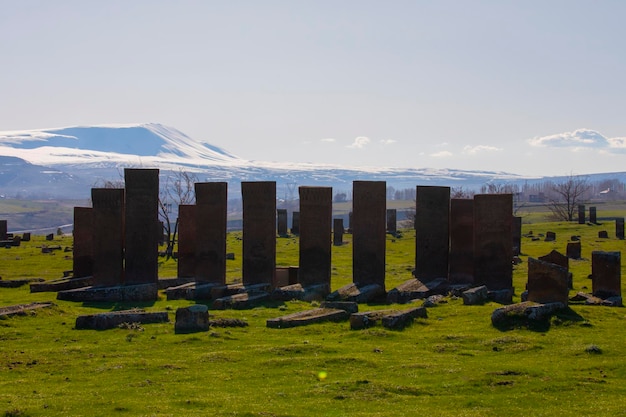 La storia del cimitero di Ahlat Selcuk risale a 1000 anni fa