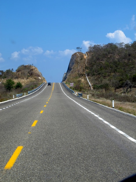 La strada nel paese del Messico